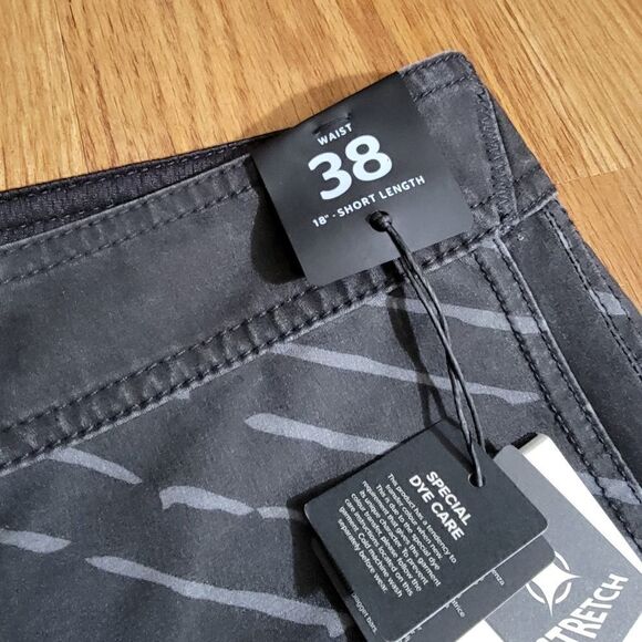 Rip Curl Mirage Mind Wave Men's Boardshorts Shorts Size 38 Stretch Special Dye - Picture 12 of 12